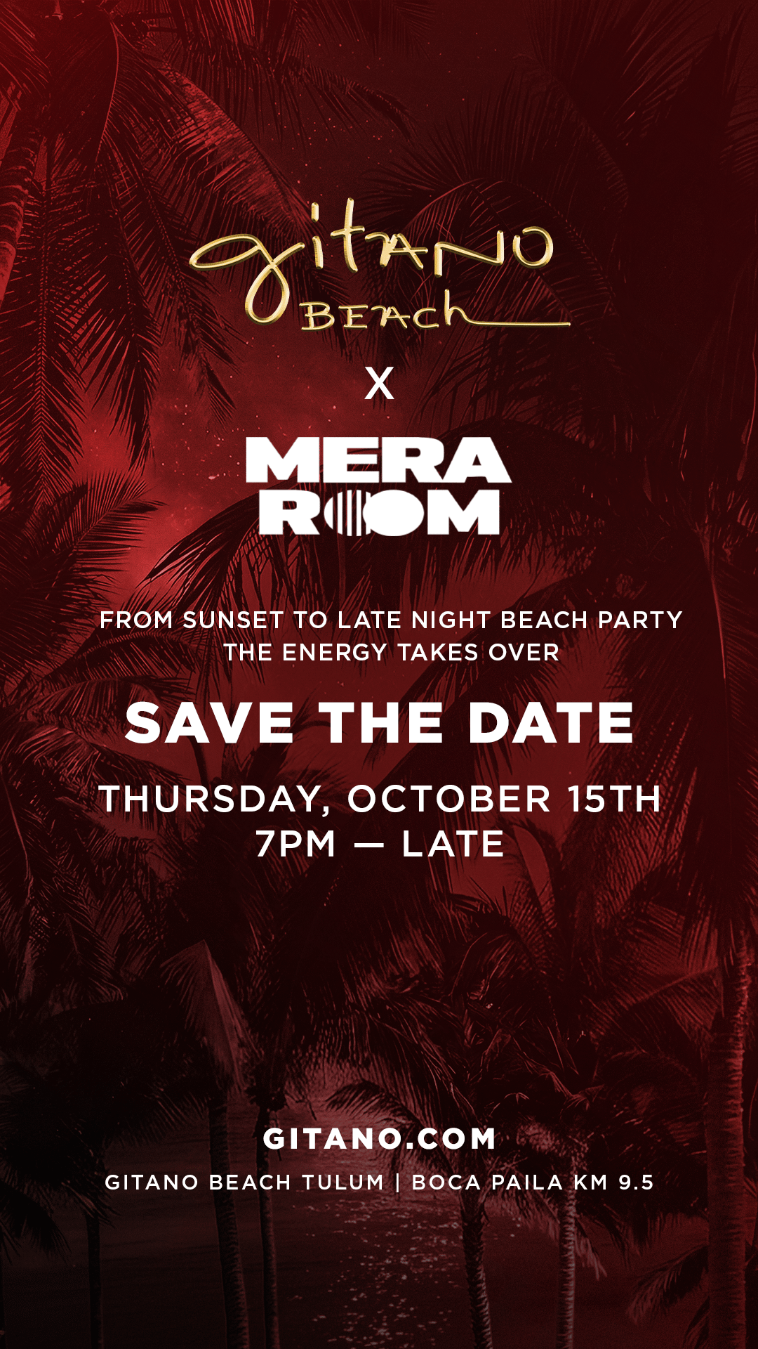 Flyer de Mera Room
