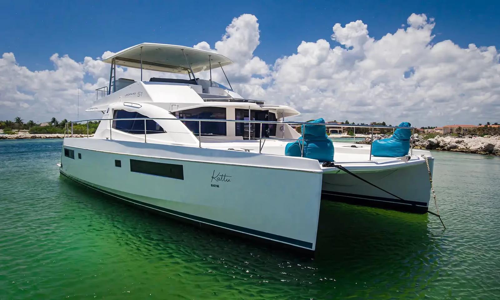 Leopard PowerCat 51, private charter in Tulum