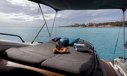 Cranchi Mediterranee 50, private charter in Tulum