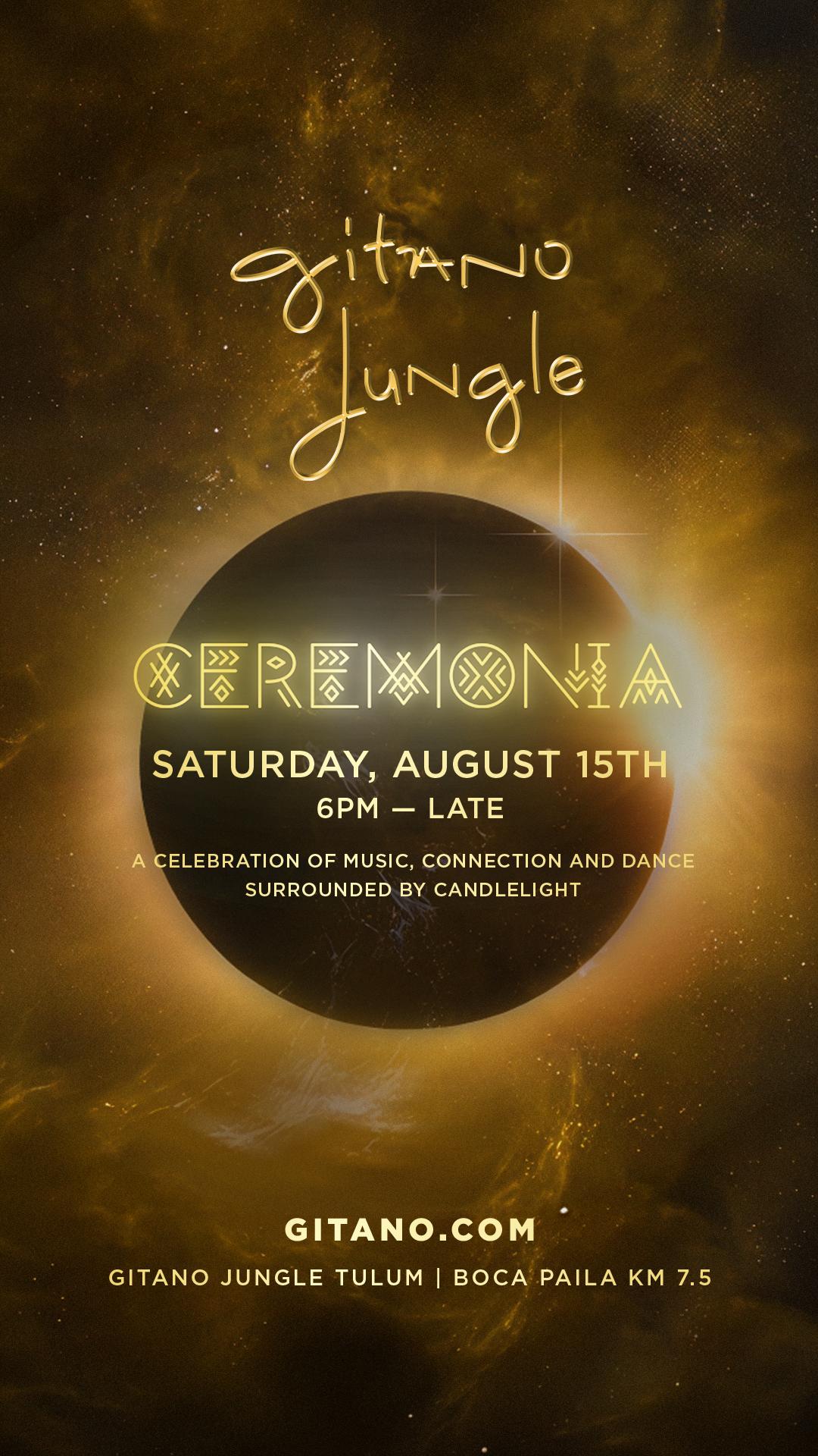 Ceremonia Jungle flyer