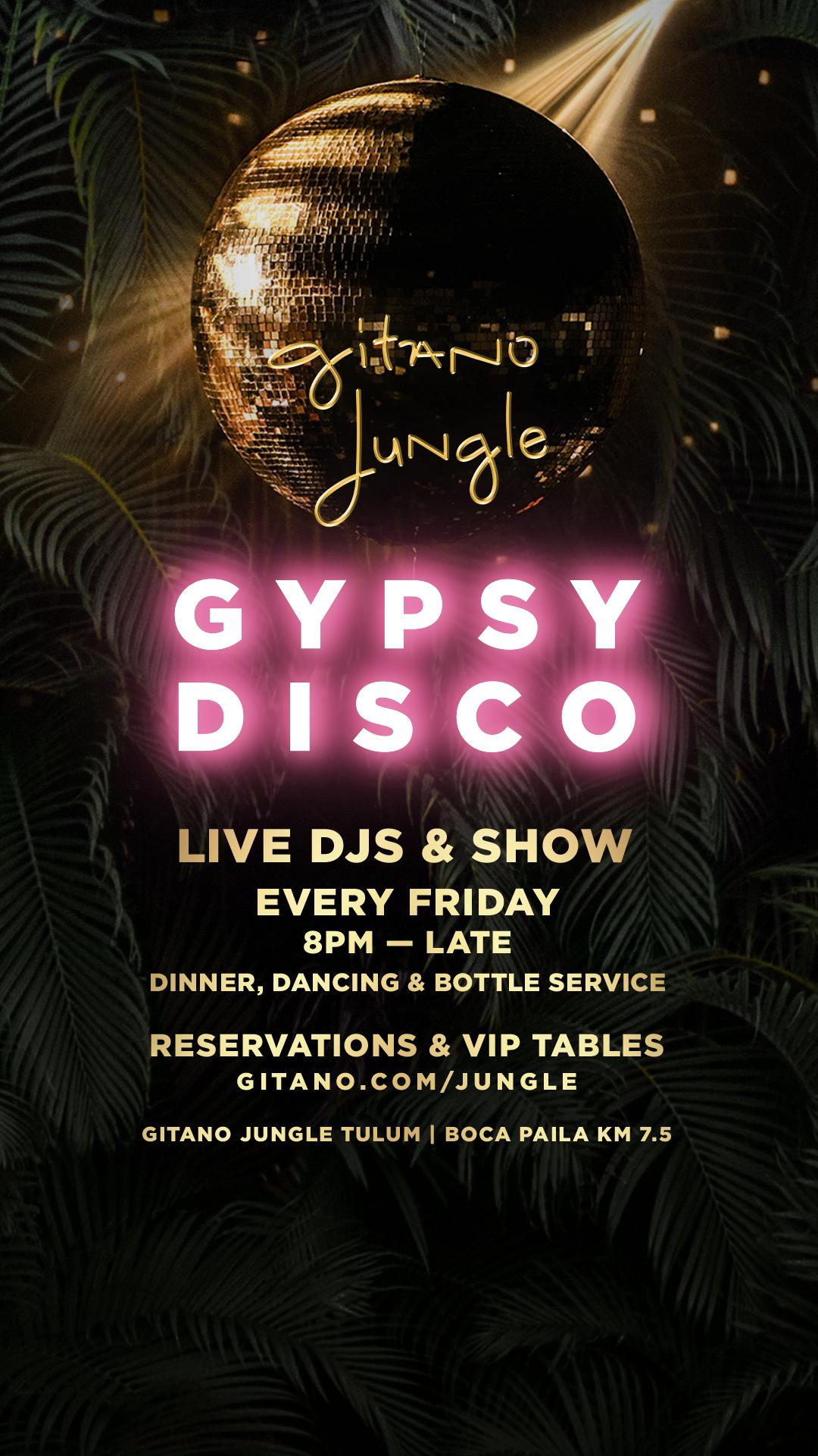 Gypsy Disco flyer