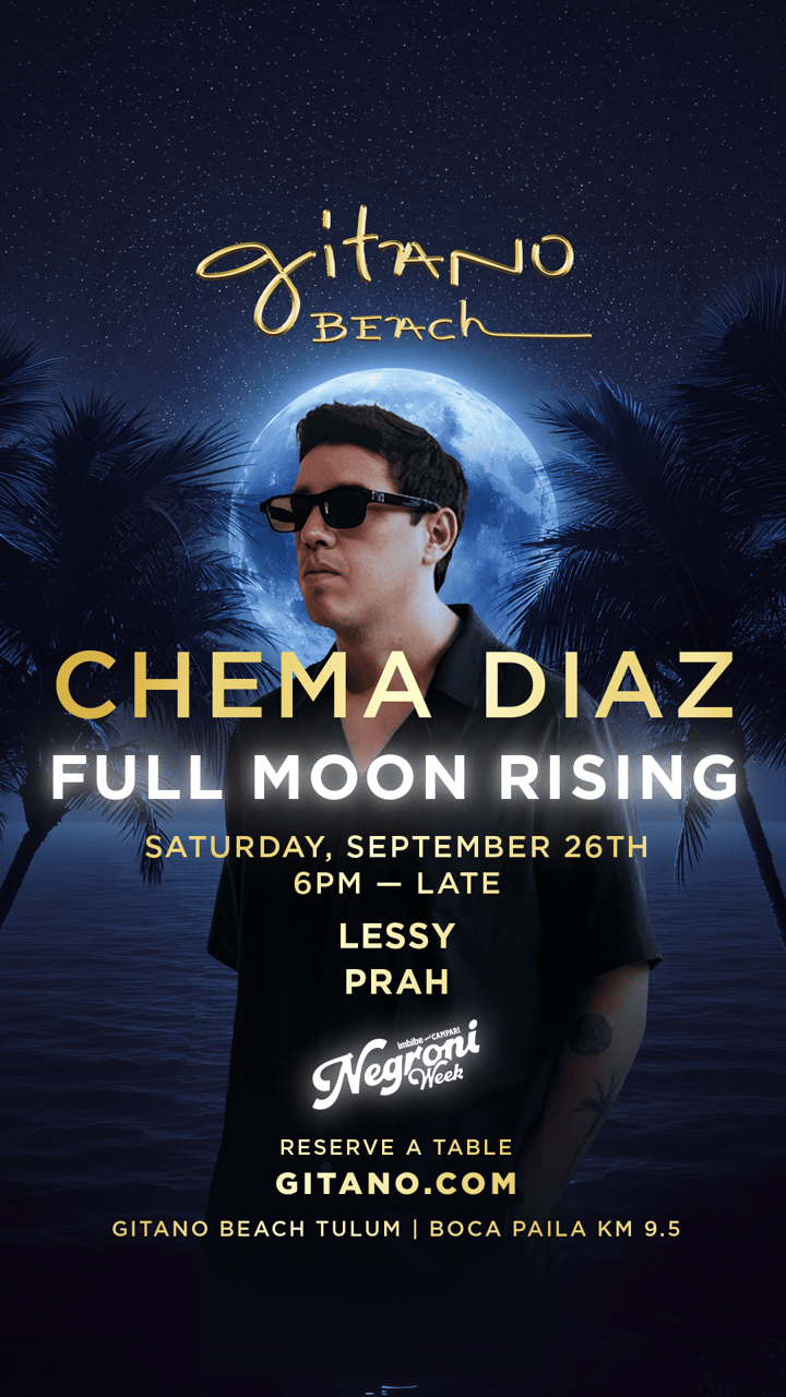 Full Moon Rising Negroni Week flyer