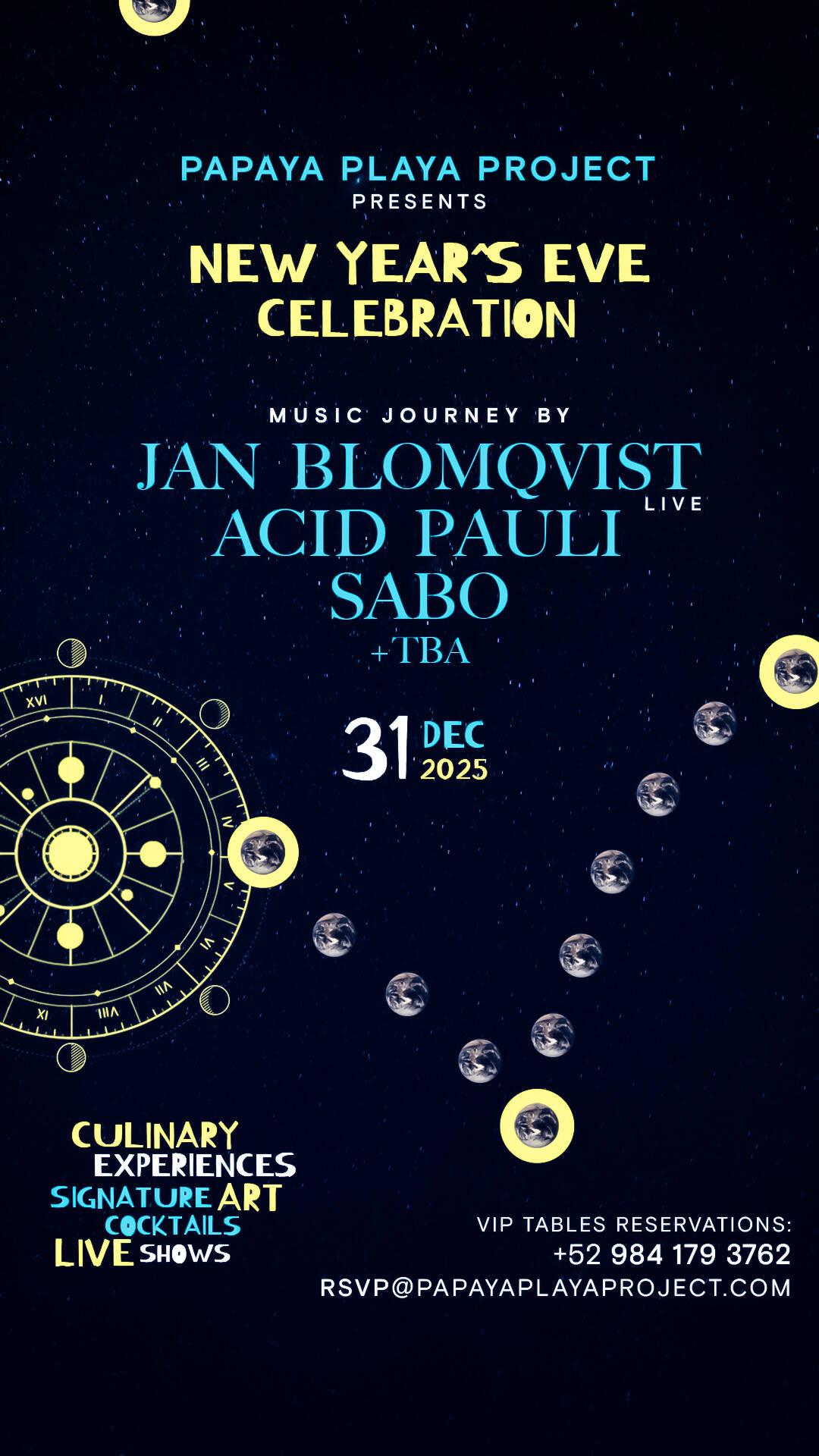 NYE at PPP flyer