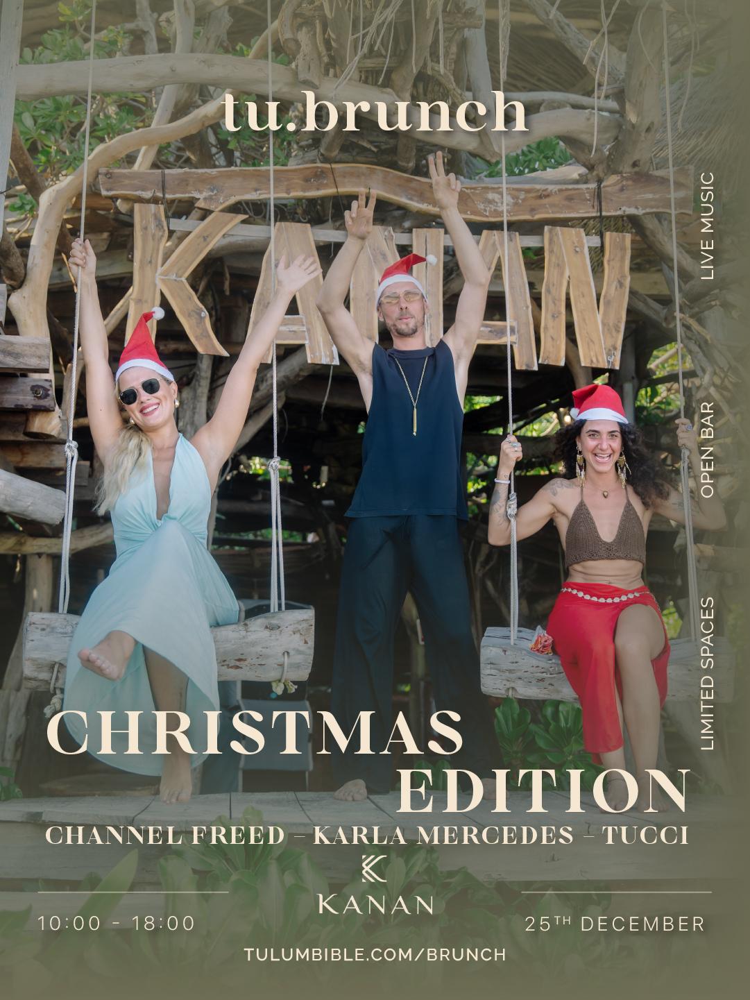 Tu Brunch Christmas Edition flyer