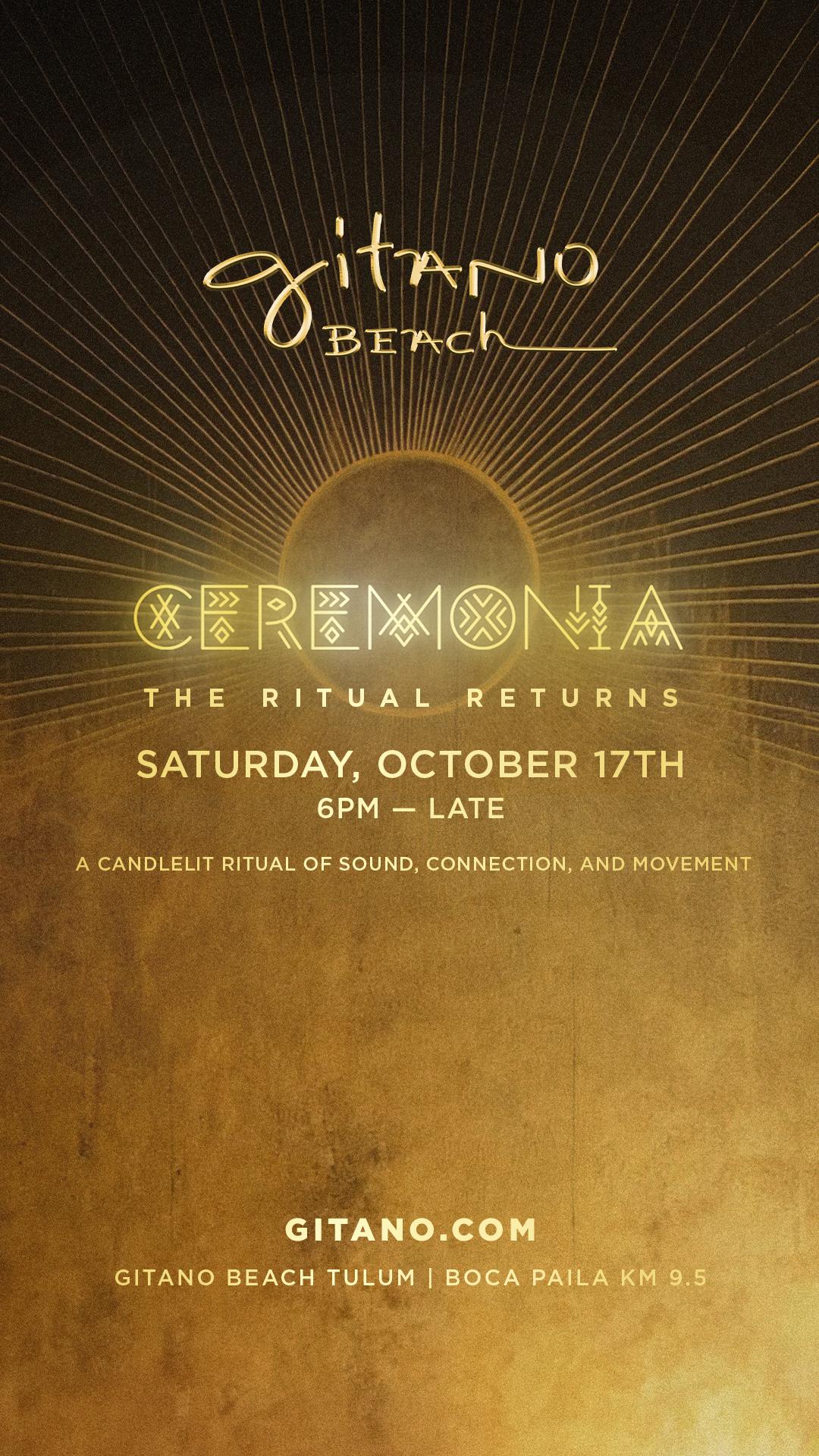 Flyer de Ceremonia
