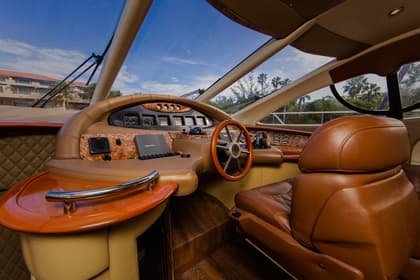 Azimut 58 luxury yacht charter in Tulum