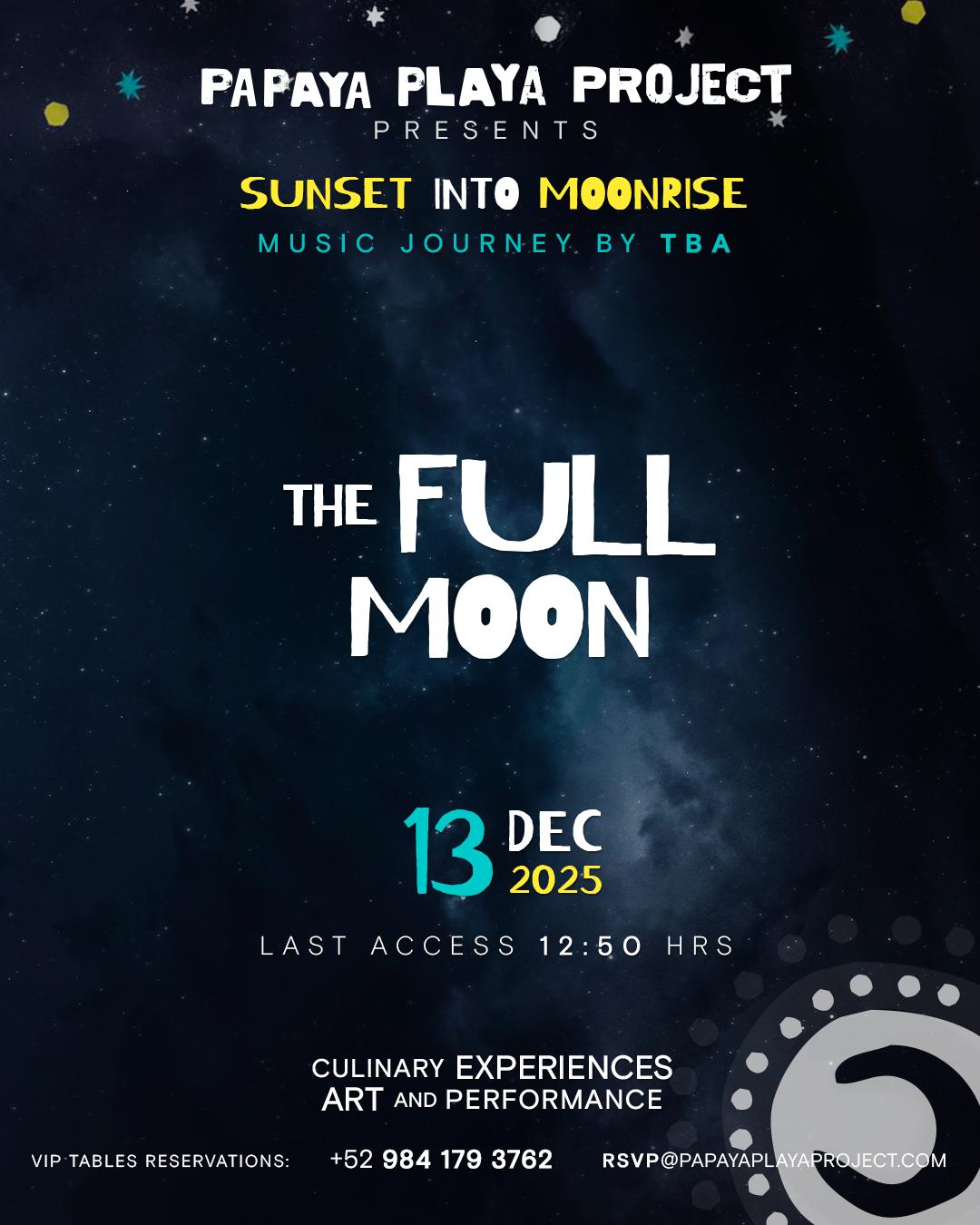 The Full Moon flyer