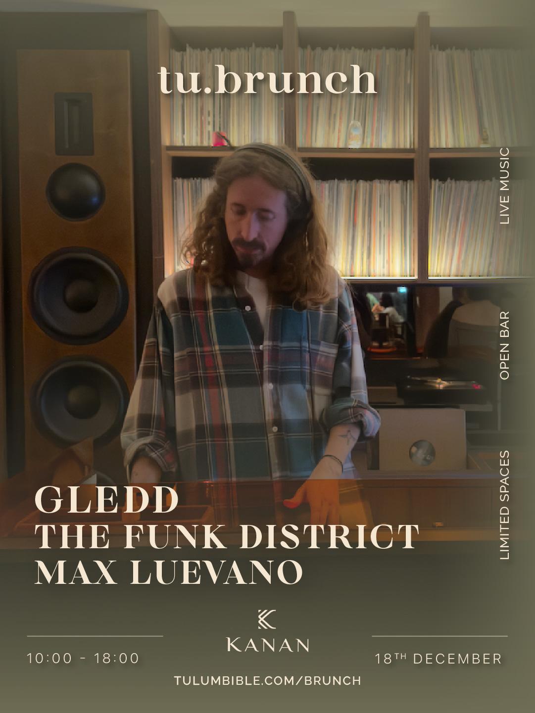 Tu Brunch /w Gledd flyer