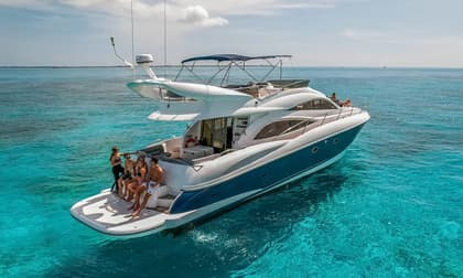 Sunseeker 60, private charter in Tulum