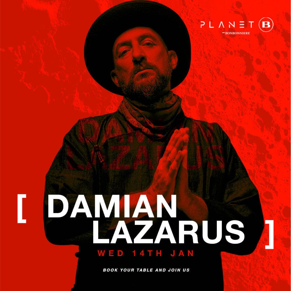Damian Lazarus flyer