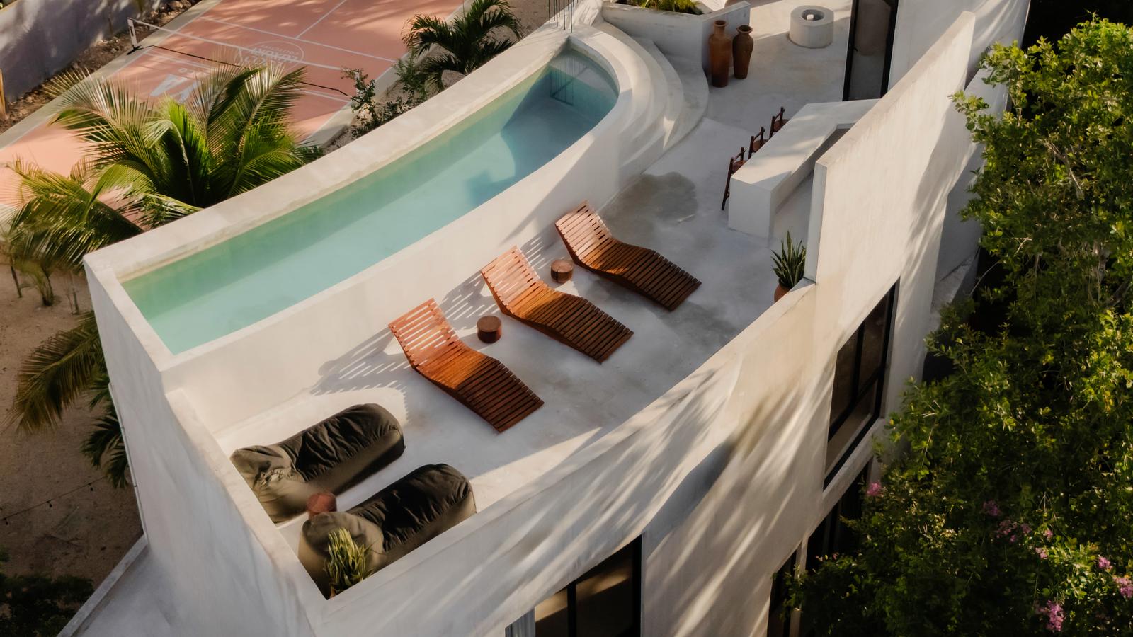 Palacio Papaya, private villa in Tulum