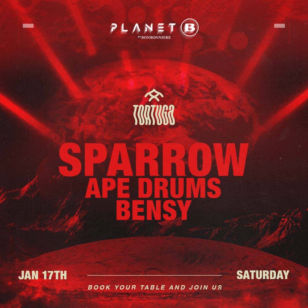 Sparrow, Ape Drums, Bensy flyer
