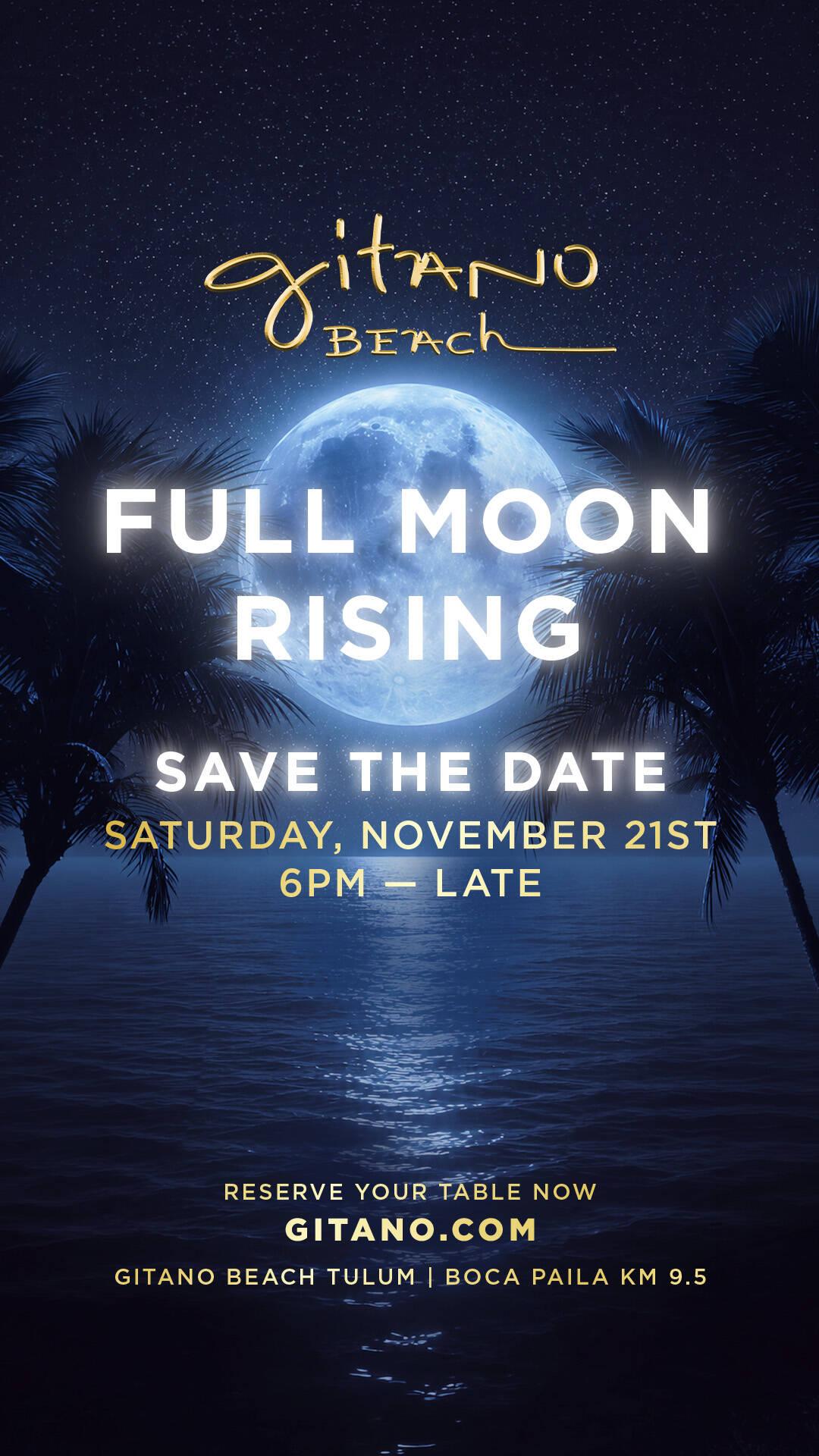 Full Moon Rising flyer