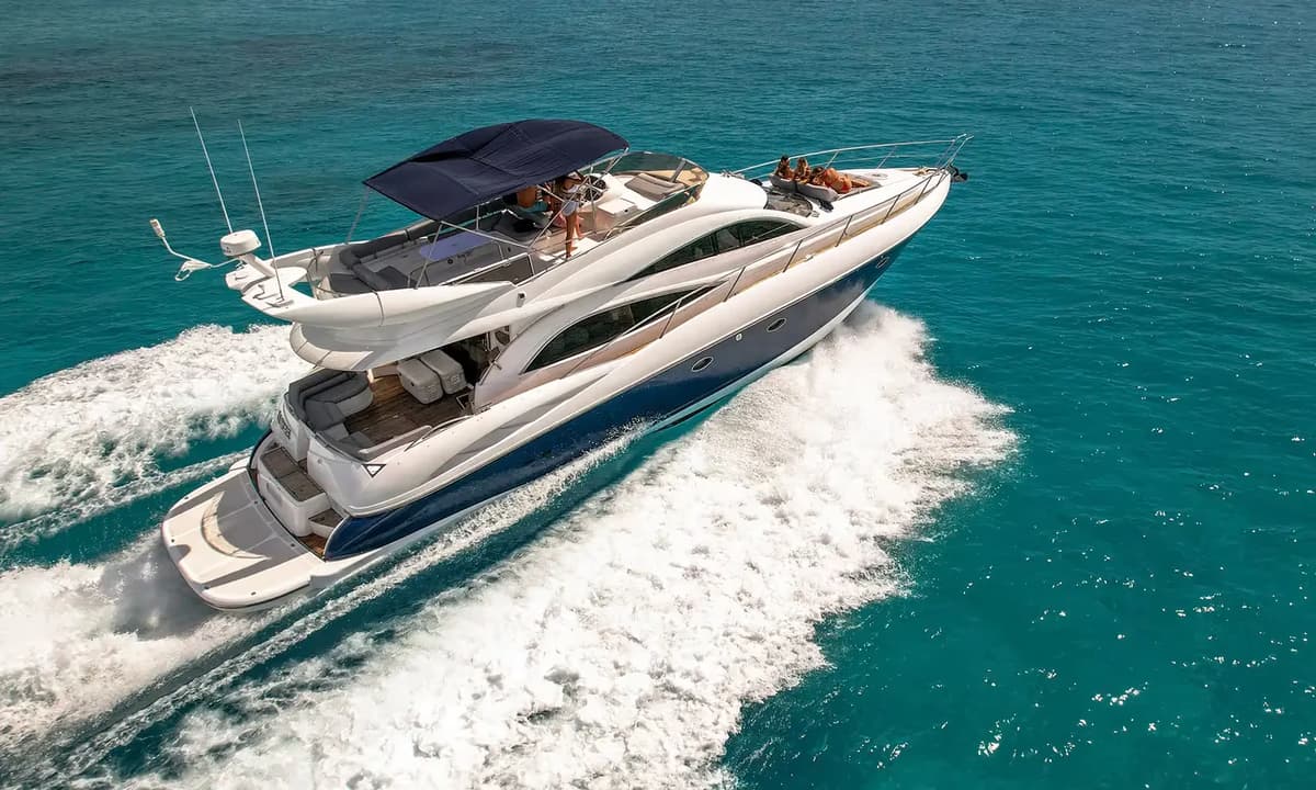 Sunseeker 60 yacht charter in Tulum