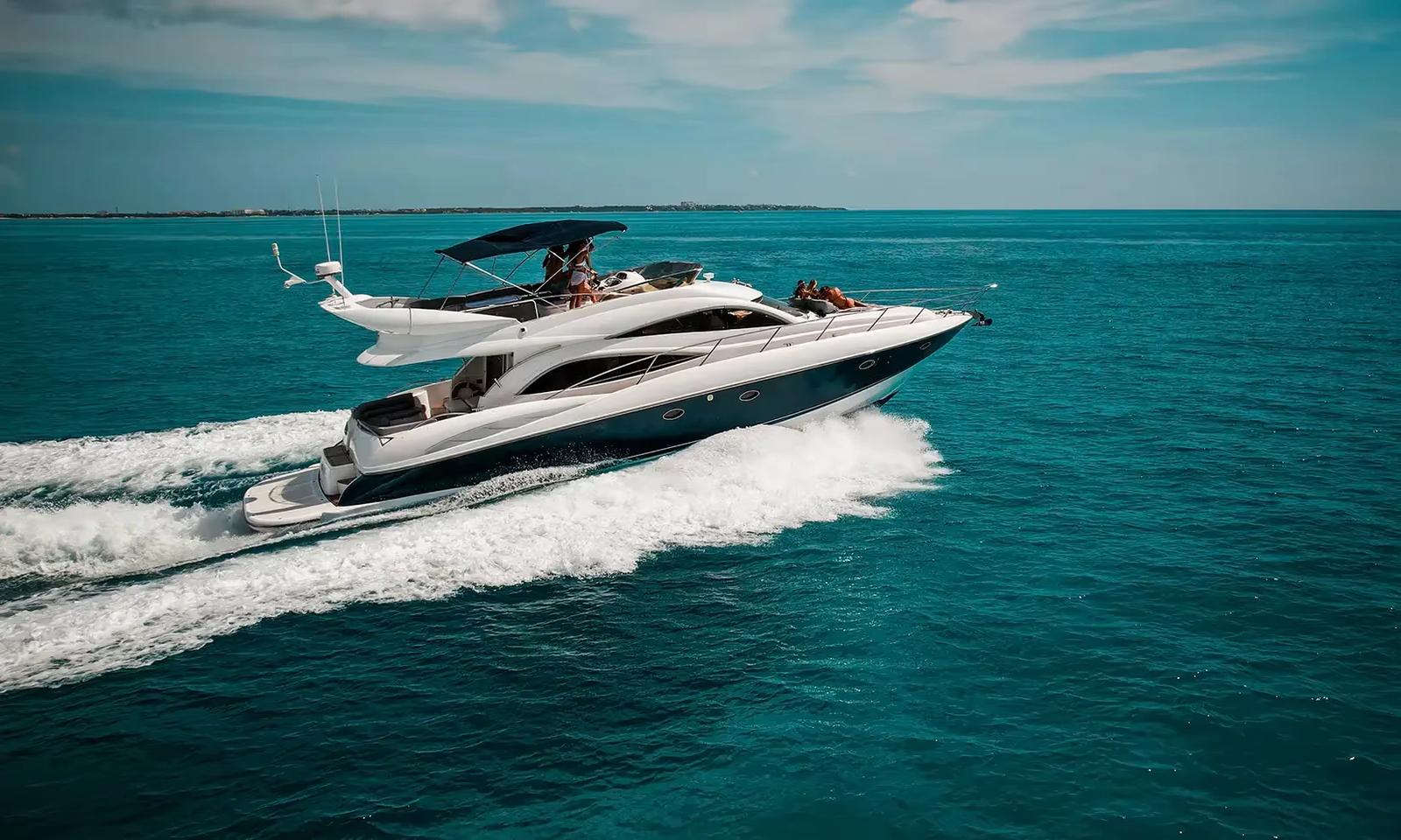 Sunseeker 60, private charter in Tulum