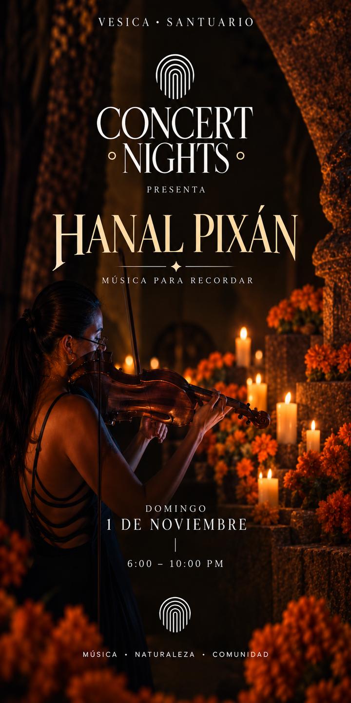 Flyer de Concert Night | HANAL PIXÁN