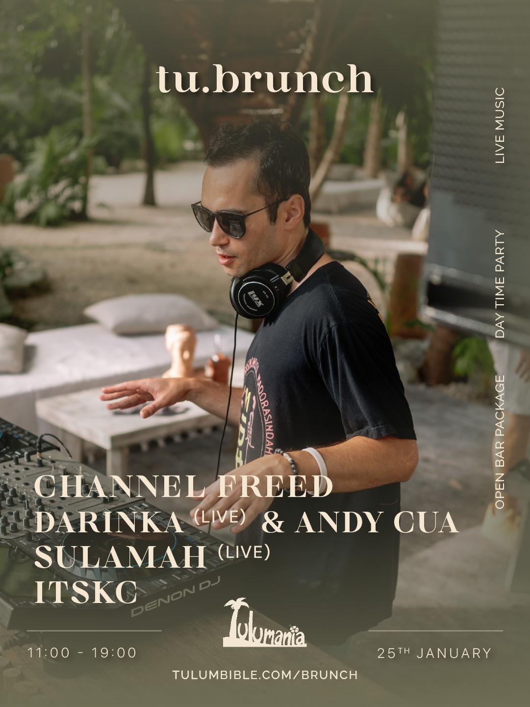 Tu Brunch at Tulumania flyer