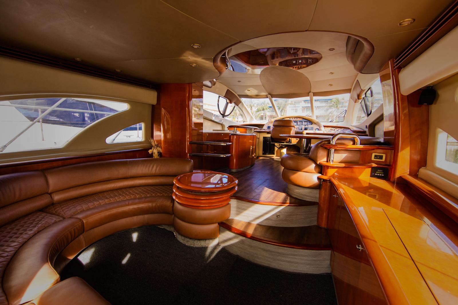 Azimut 58 luxury yacht charter in Tulum