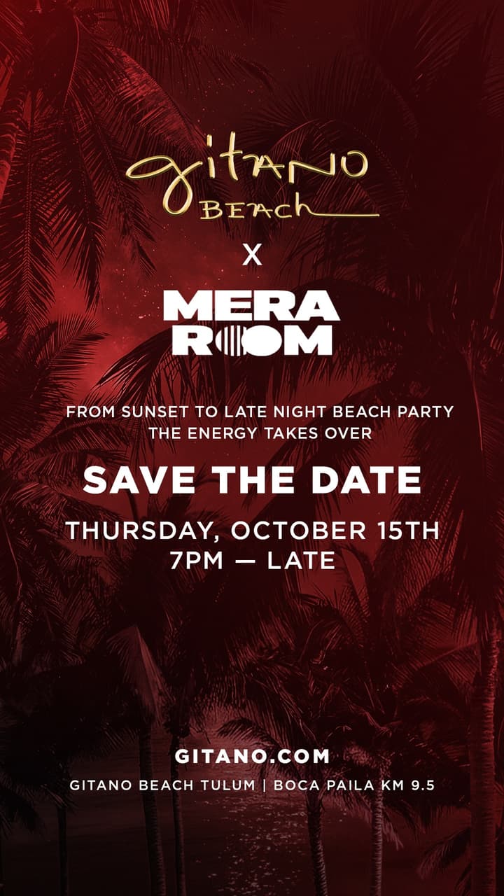 Mera Room x flyer