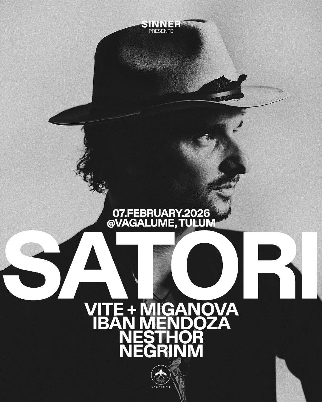 Satori x Sinner flyer