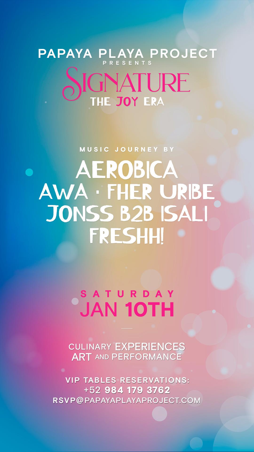 Signature flyer