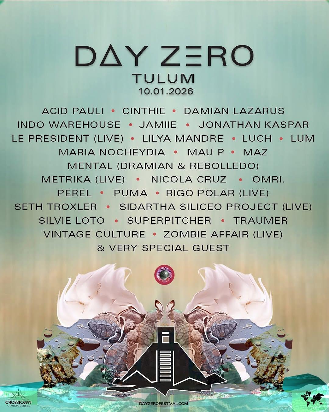 Day Zero Tulum 2026 (Tables Only) flyer