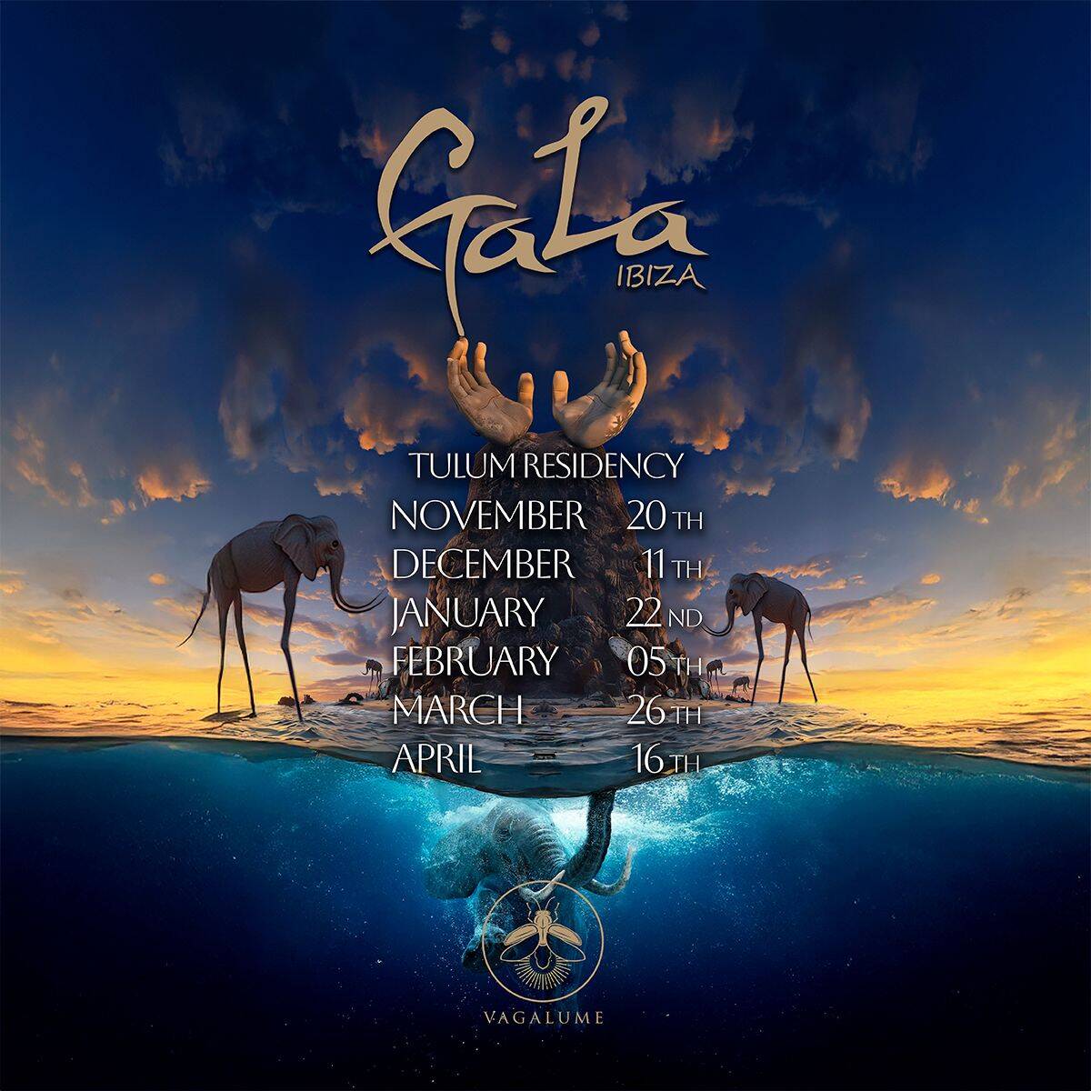 Gala Ibiza flyer