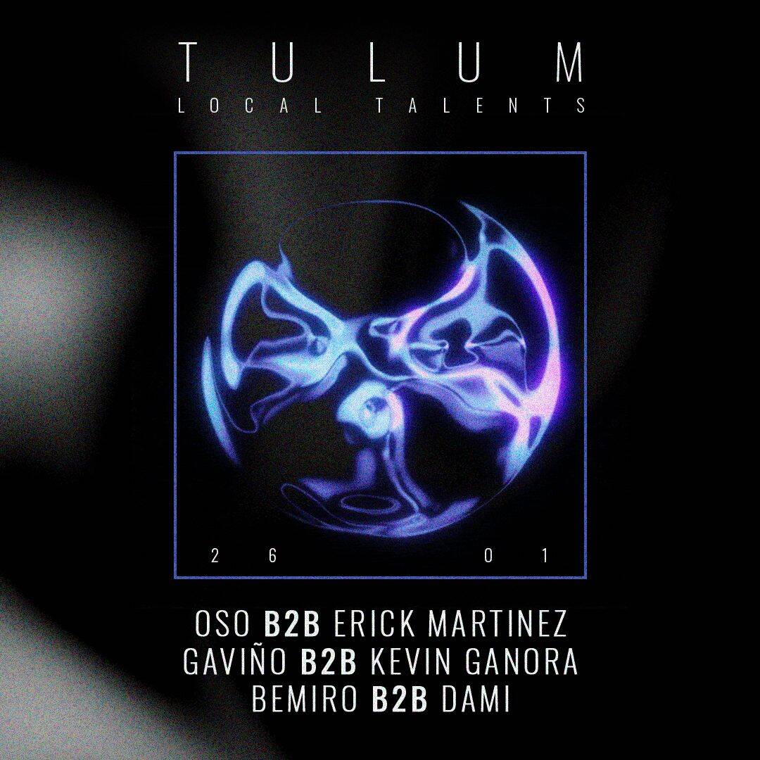 Tulum Local Talents flyer