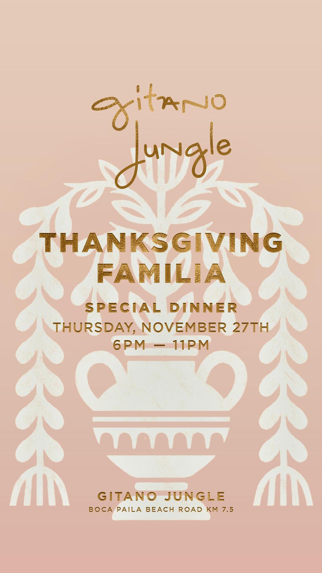 Thanksgiving flyer