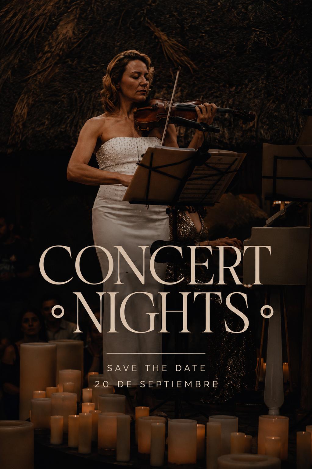 Concert Night flyer