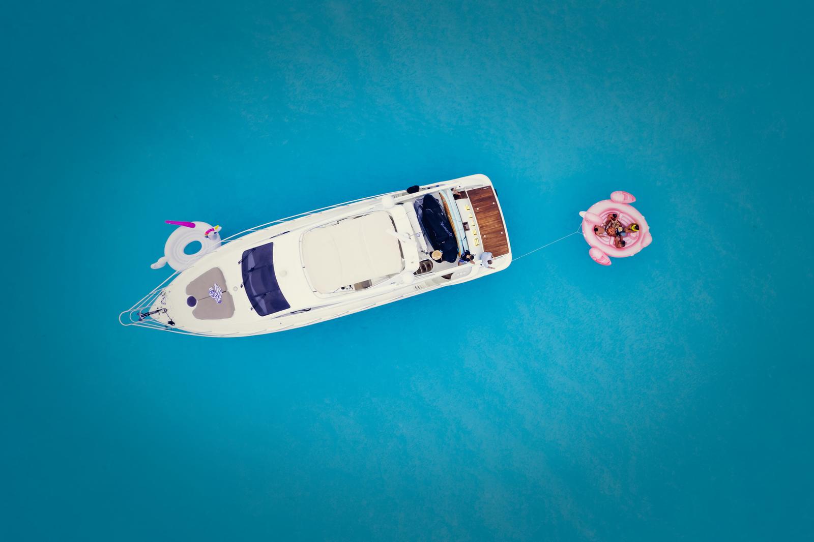 Azimut 58 luxury yacht charter in Tulum