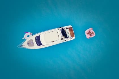 Azimut 58 luxury yacht charter in Tulum