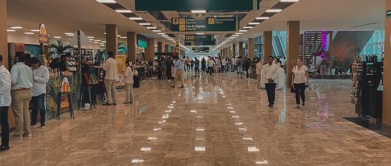 tulum airport terminal amenities