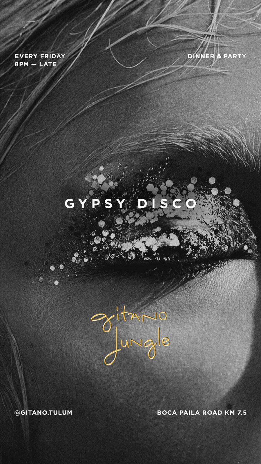 Gypsy Disco flyer