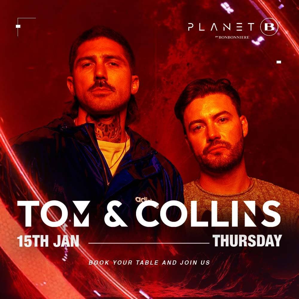 Tom & Collins flyer