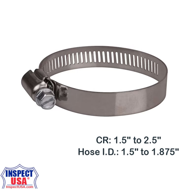 Steel Hose Clamp #32 (10899PK) 1.5 to 2.5"