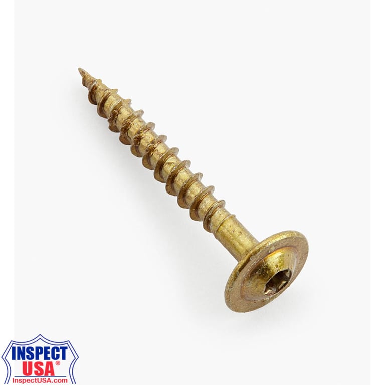 Low Profile Cabinet Screw #8 x 1" T15 Star (114069) GRK Fasteners