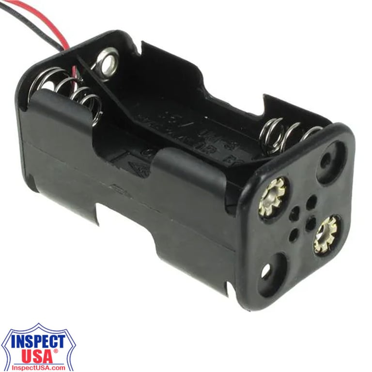 Battery Holder 4AA (12BH350-GR) with Wire Lead