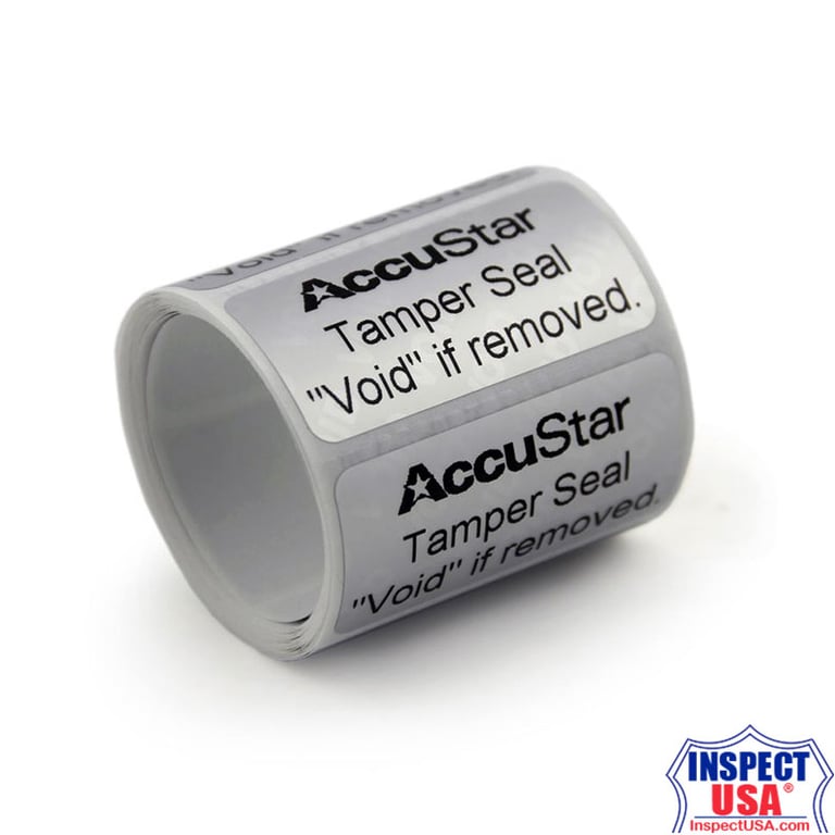 Radon Test Tamper Protection Labels (15014-4) 500 Label Roll