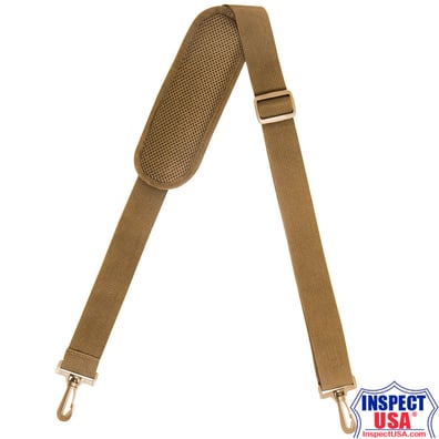Shoulder Strap All-Purpose (1675) BROWN with Removable Pad