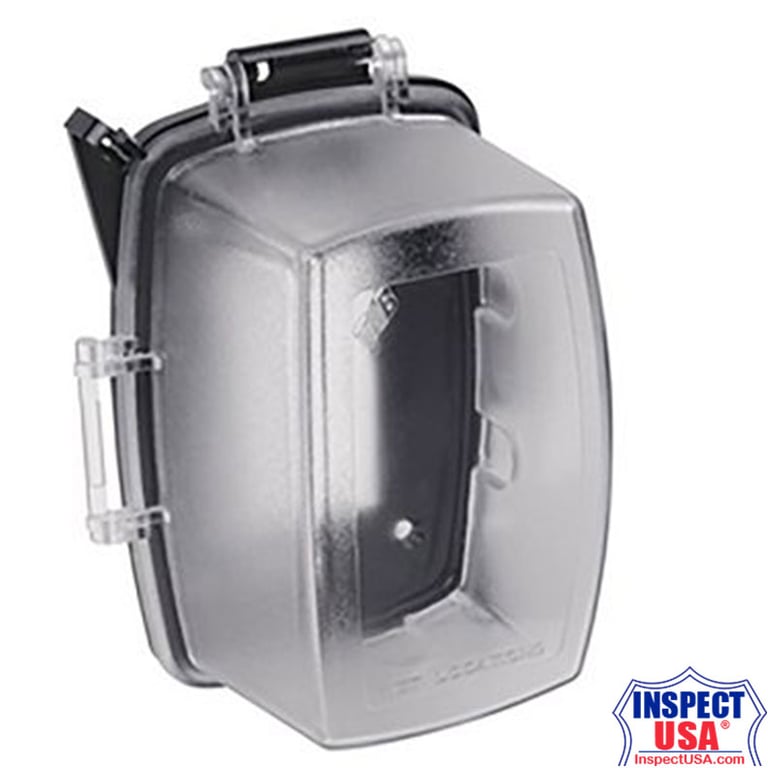 Single Gang Deep In-USE Receptacle Cover (19030) Code Keeper