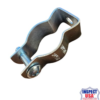 Zinc Plated 3/4" Steel Pipe Hanger (2053TH) with Bolt