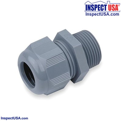 Weather Tight Cord Grip Strain Relief (25008) 1/2" NPT Bushing