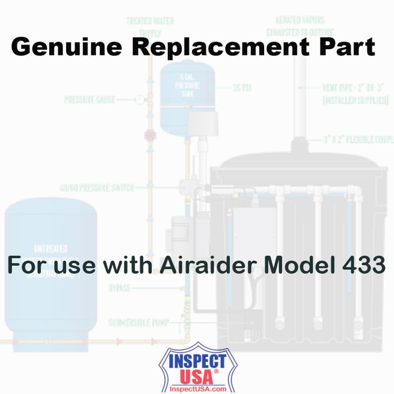 Replacement Micro-Bubble Diffuser (25032) Use with AiRaider 433