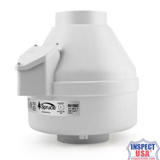 RV150 Inline Ventilation Fan 4" (28041) 48-67 Watts