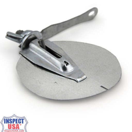 Spruce 3" Round Metal Damper (28080-1) with Handle