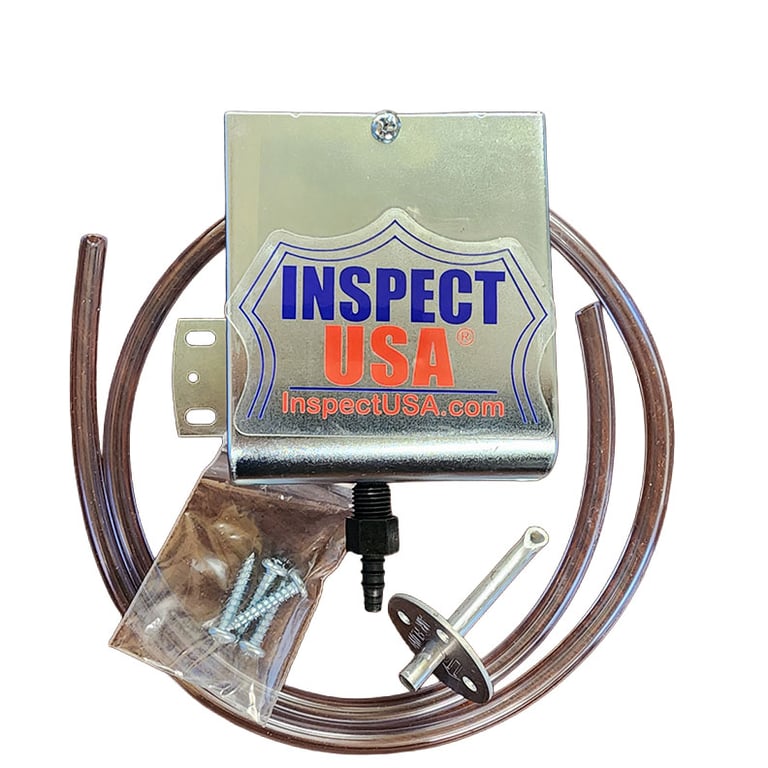 Pressure Switch, Tubing & Probe (28098) Activates at 0.15 inch WC