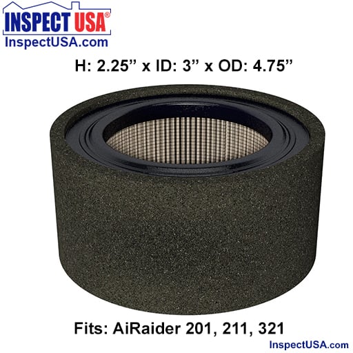 AiRaider Air Filter (28195-1) for AirAider 201, 211, 321