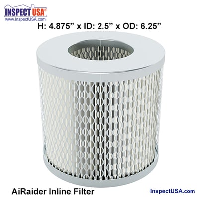 Replacement Inline Air Filter 848 (28195-3) for AirAider