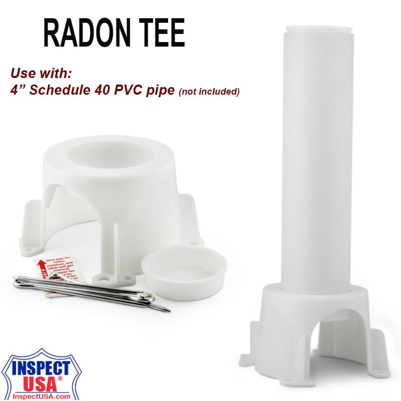 Radon-T Kit for RRNC, Radon & Moisture (28353) with Cap & Stakes